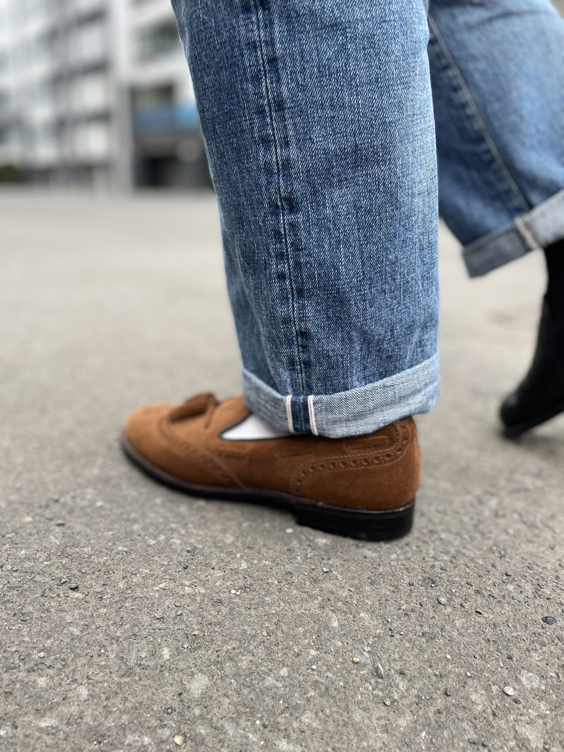 札幌のオーダーシューズ専門店ASHIDO HOKKAIDOで製作したウィングタッセルローファー