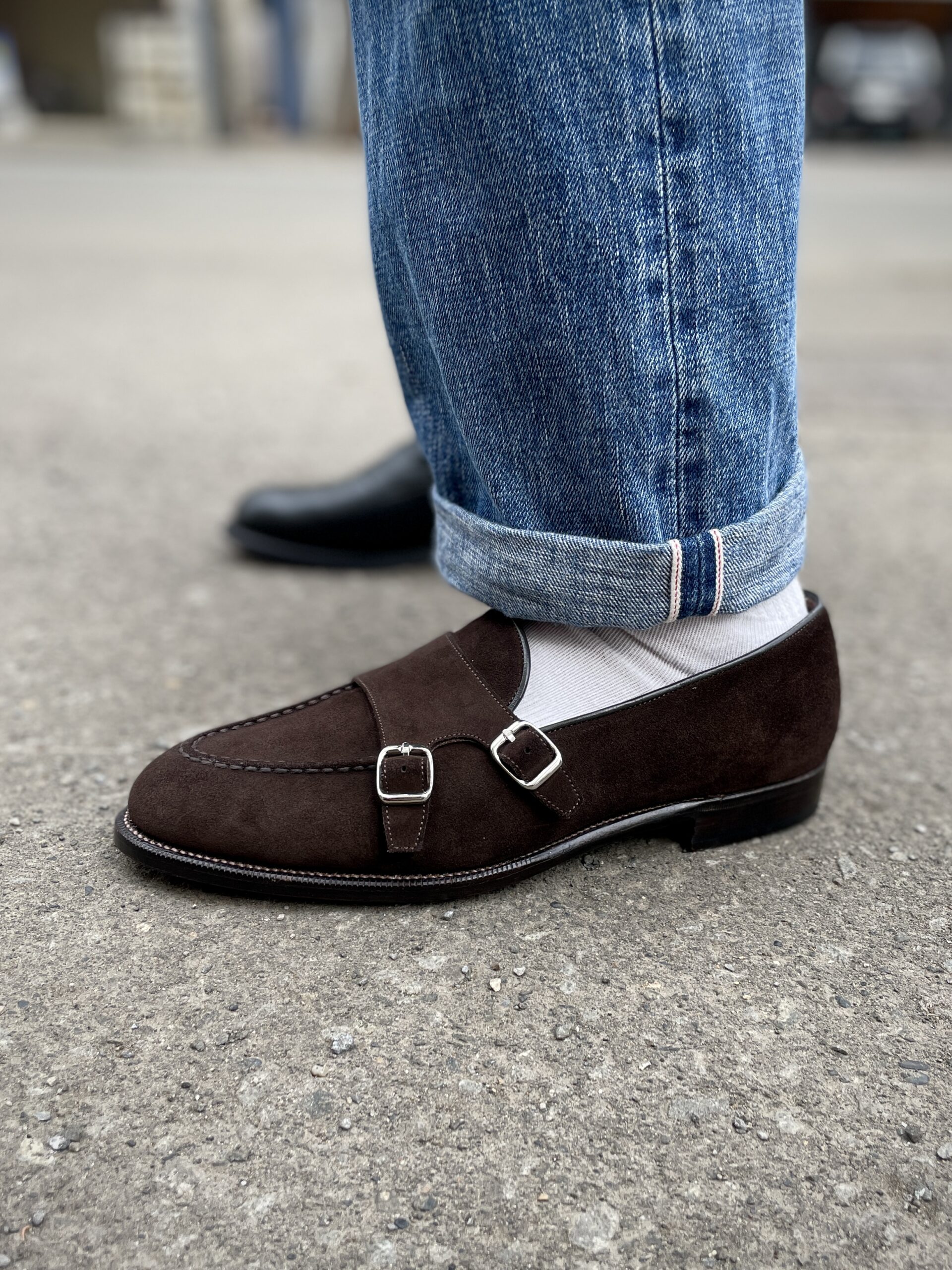 札幌のオーダーシューズ専門店ASHIDO HOKKAIDOで製作したダブルモンクローファー