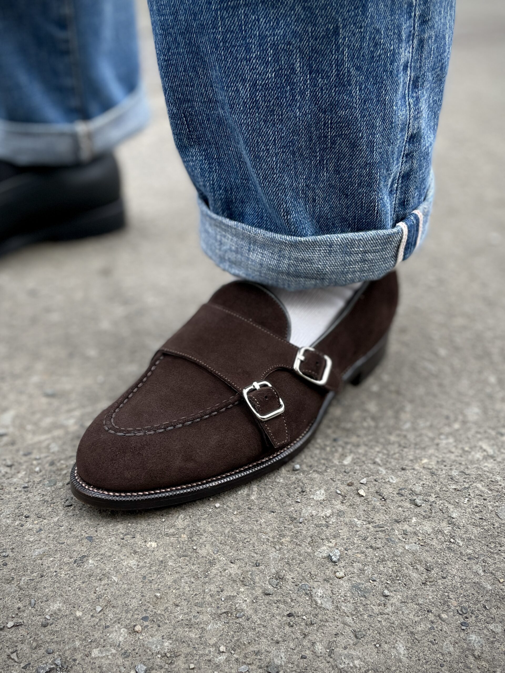 札幌のオーダーシューズ専門店ASHIDO HOKKAIDOで製作したダブルモンクローファー