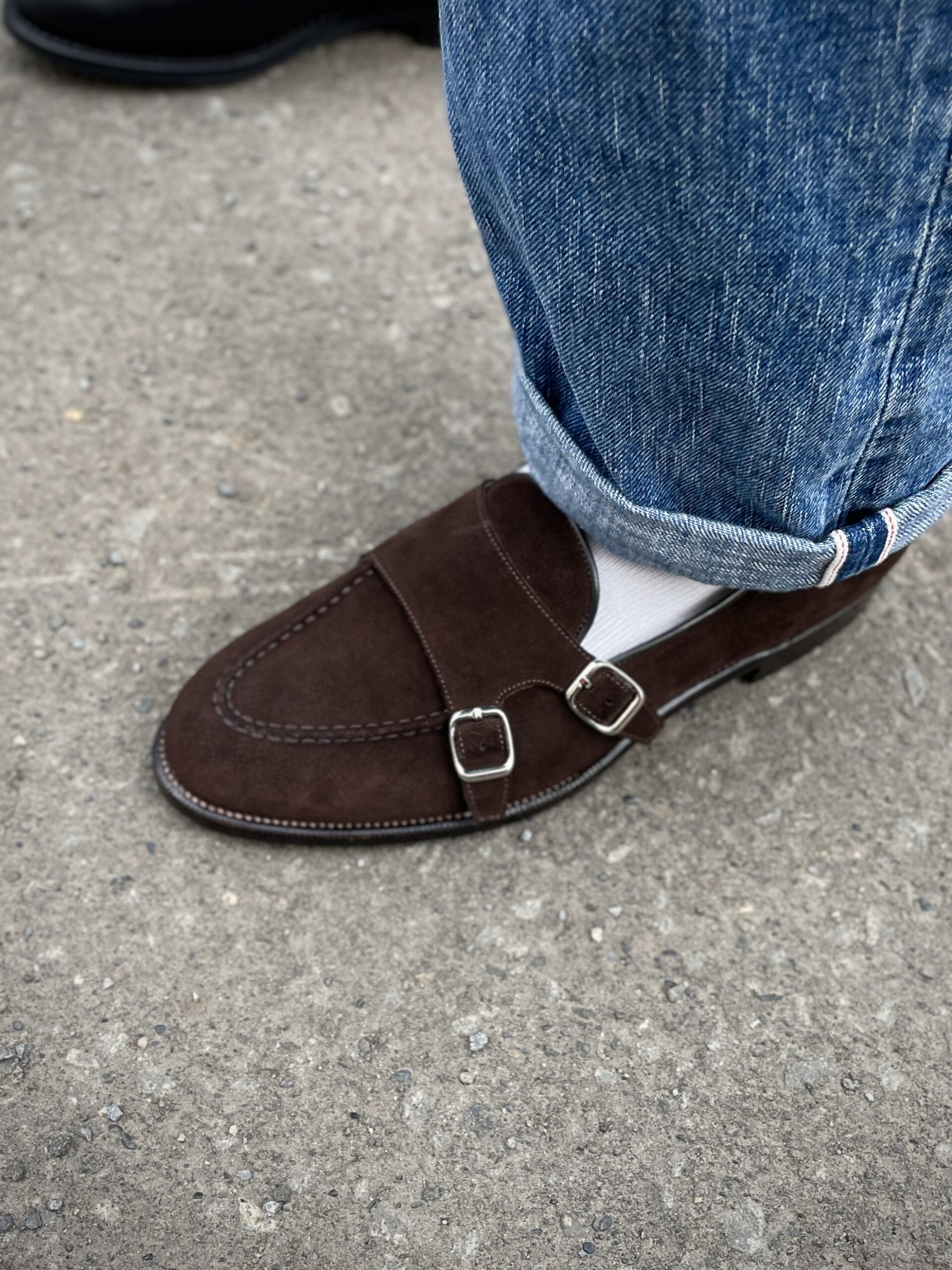 札幌のオーダーシューズ専門店ASHIDO HOKKAIDOで製作したダブルモンクローファー