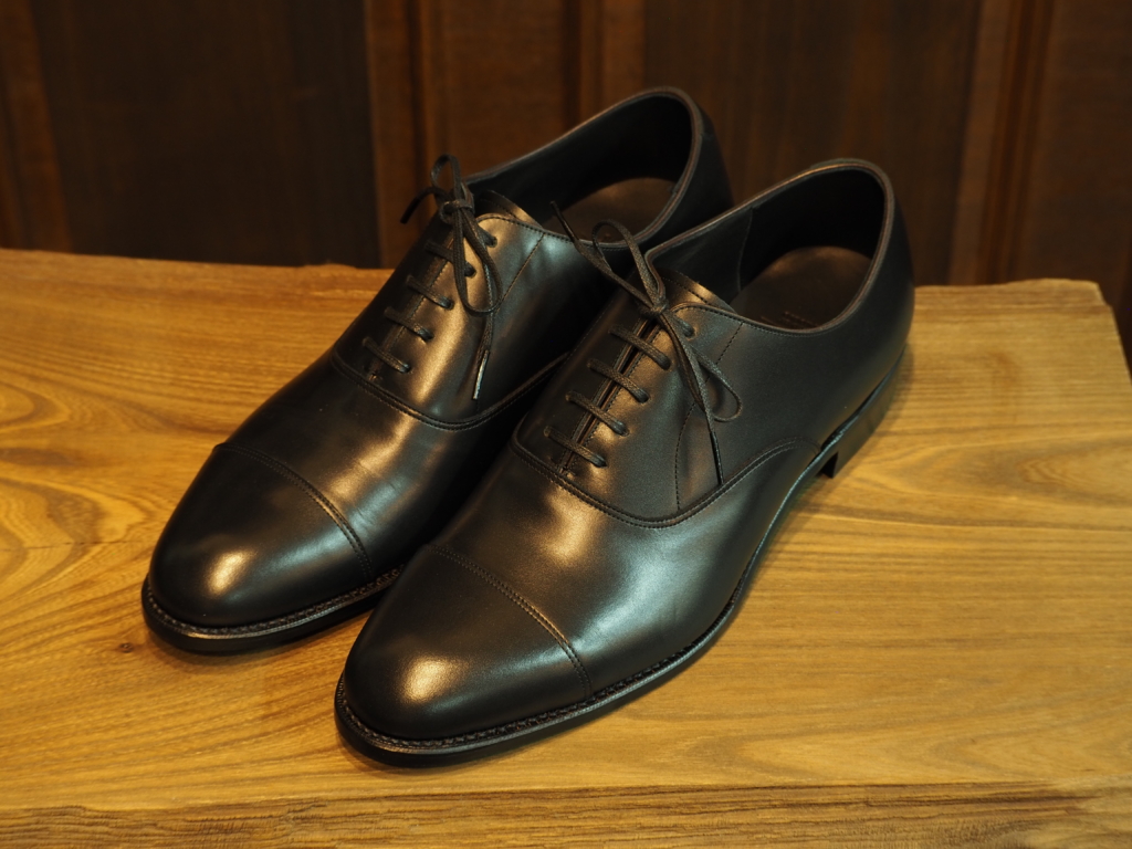 皺の入り方などご確認ください宮城興業　Jinto 本格革靴　ウィングチップ　26.0cm