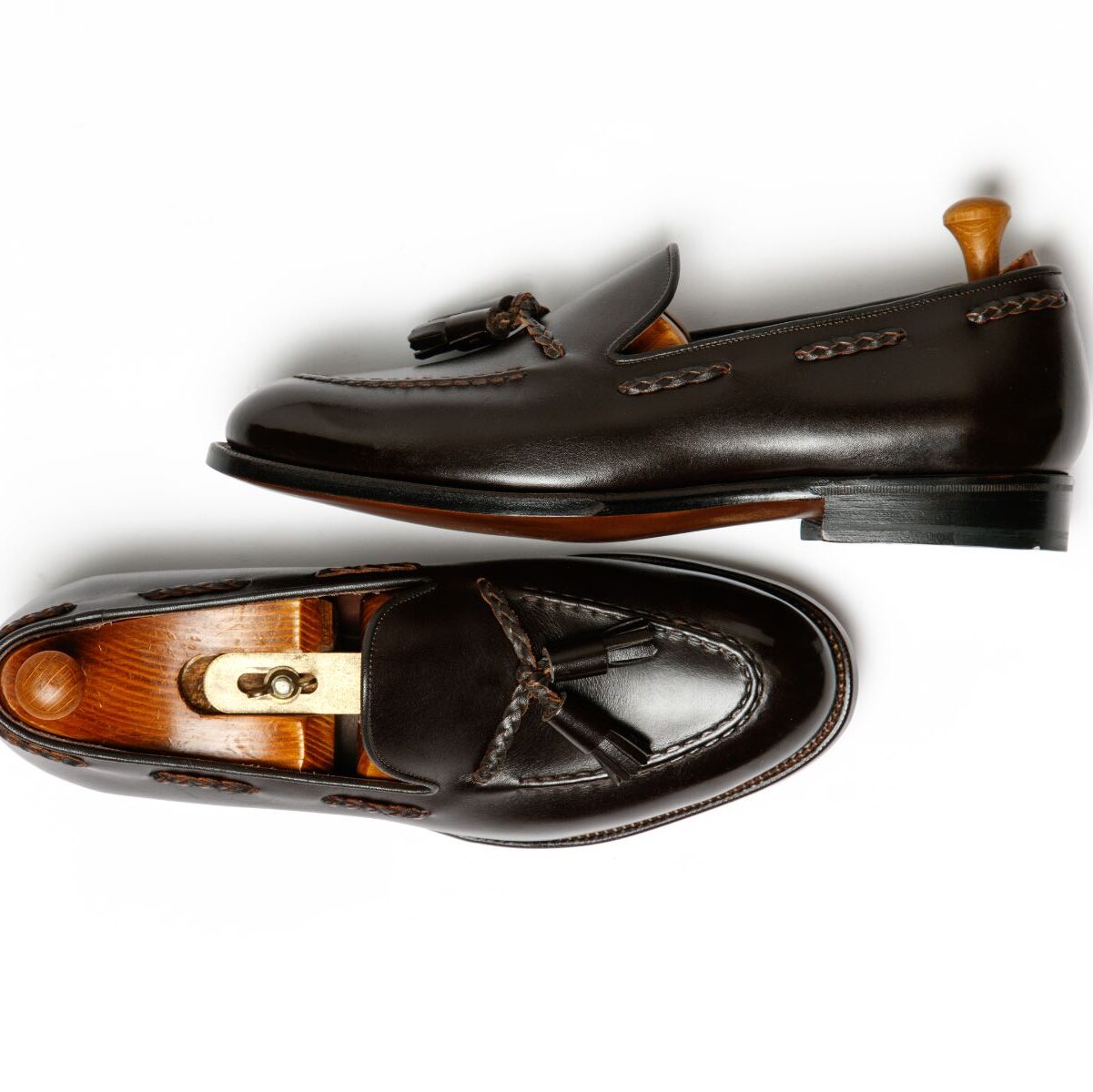 札幌 ローファー タッセルステッチ オーダーメイド