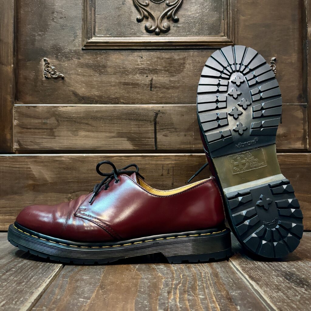 ドクターマーチン vibram ソール交換 札幌 カカト交換 修理