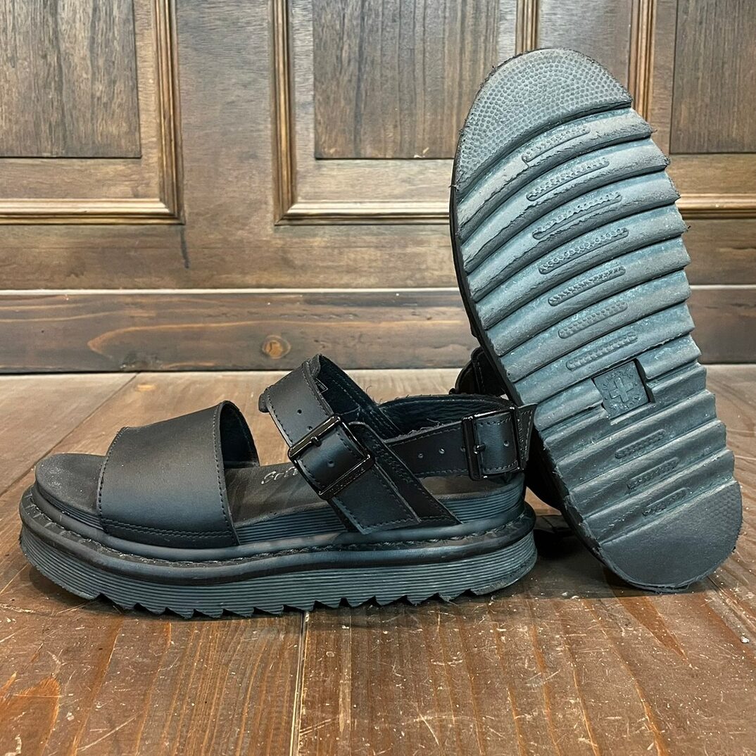 ドクターマーチン vibram ソール交換 靴修理 張替え 札幌 サンダル
