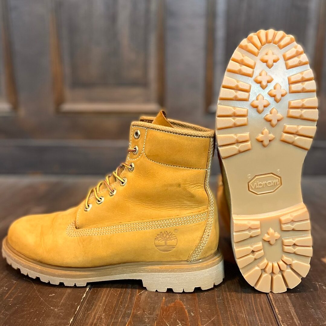 ティンバーランドABCマートモデル vibram ソール交換張替え 靴修理 札幌