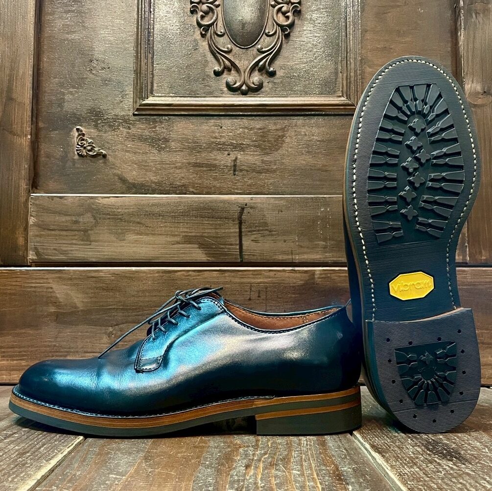 オールデン　ソール張り替え　交換　ビブラム　vibram カスタム　リペア　靴修理　札幌